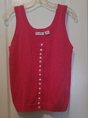 Beautiful Pink Sleeveless Scoop Neck Top Small NWOT